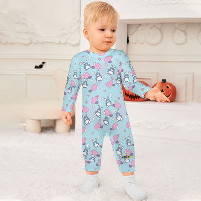 Cute Bunny Pattern Baby Romper-My Bright Side Clothing