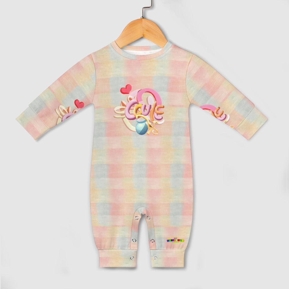 Cute Pastel Pot of Love Baby Romper  -My Bright Side Clothing