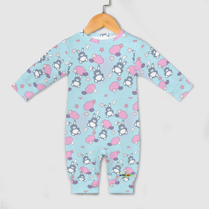 Cute Bunny Pattern Baby Romper-My Bright Side Clothing