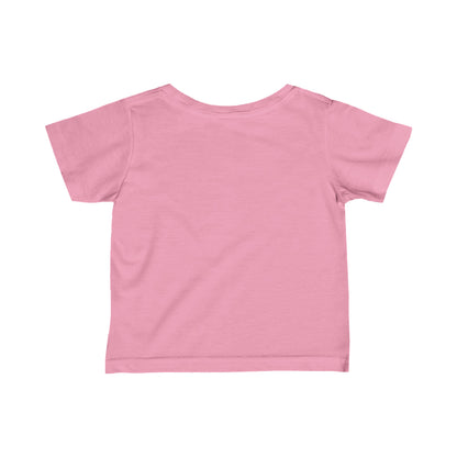 Cute e the Sunshine logo Infant Fine Jersey Tee-My Bright Side Clothing