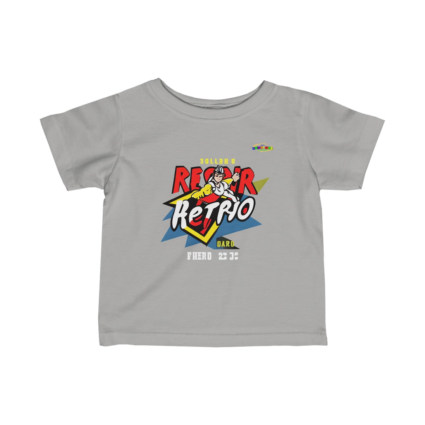 Hero of the Day Logo Infant Fine Jersey Tee--My Bright Side Clothing