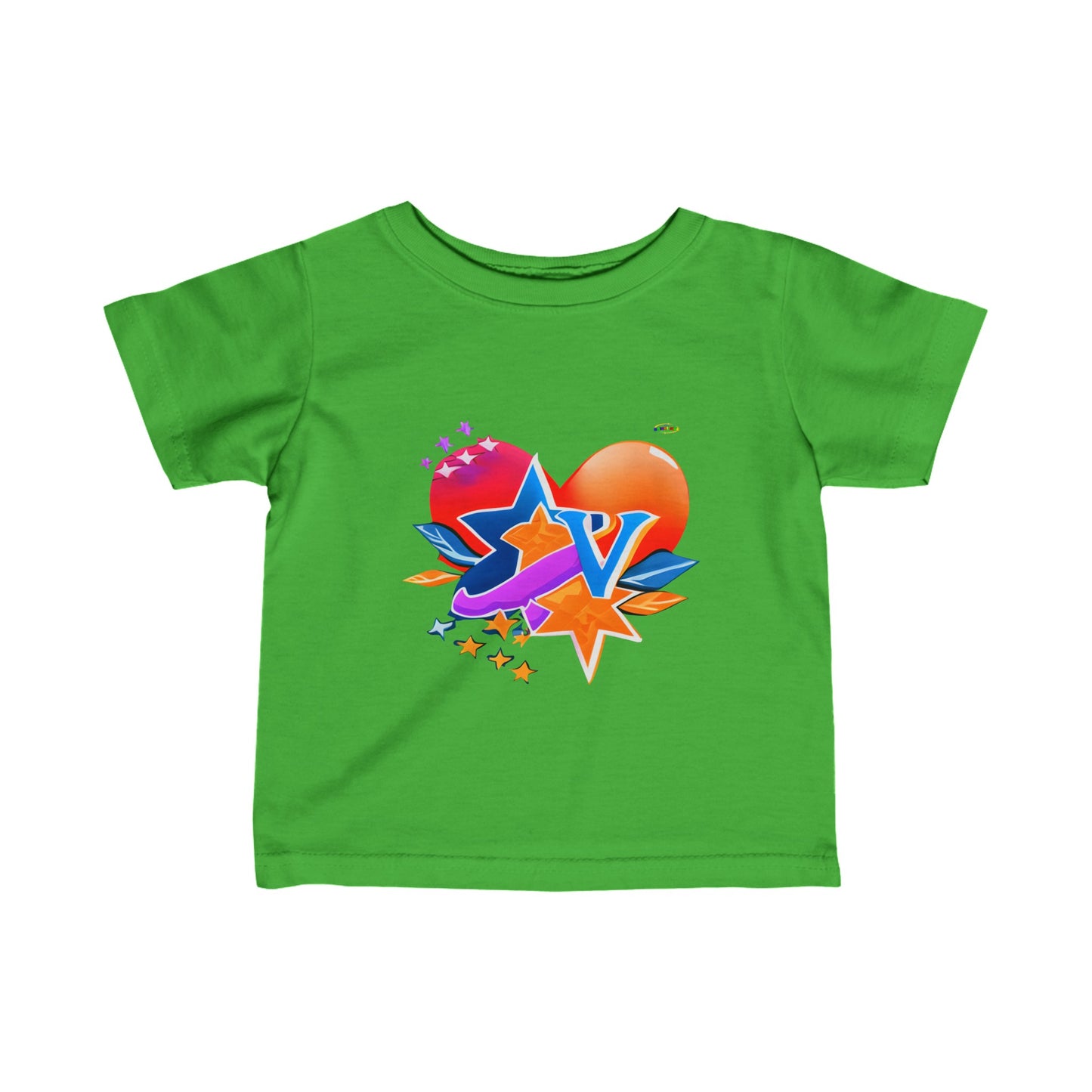 Cute Super Loved Infant Fine Jersey Tee-My Bright Side Clothing