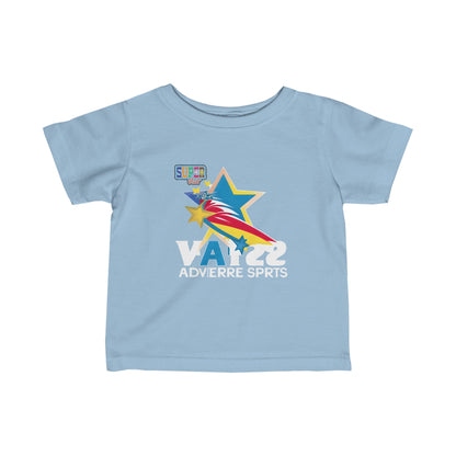 Super Star Logo Infant Fine Jersey Tee--MyBrightSideClothing