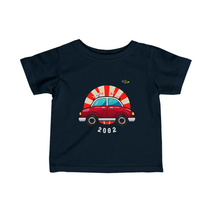 Cute Retro Classic Car Infant Fine Jersey Tee-My Bright Side Clothing