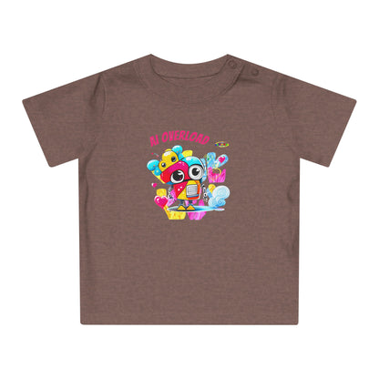 Cute Rainbow baby Robot Baby T-Shirt-My Bright Side Clothing