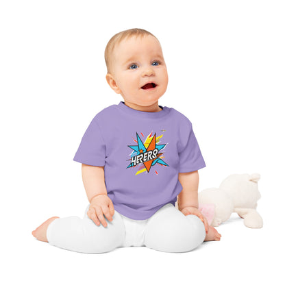 Hero of the Day Logo Baby T-Shirt--My Bright Side Clothing