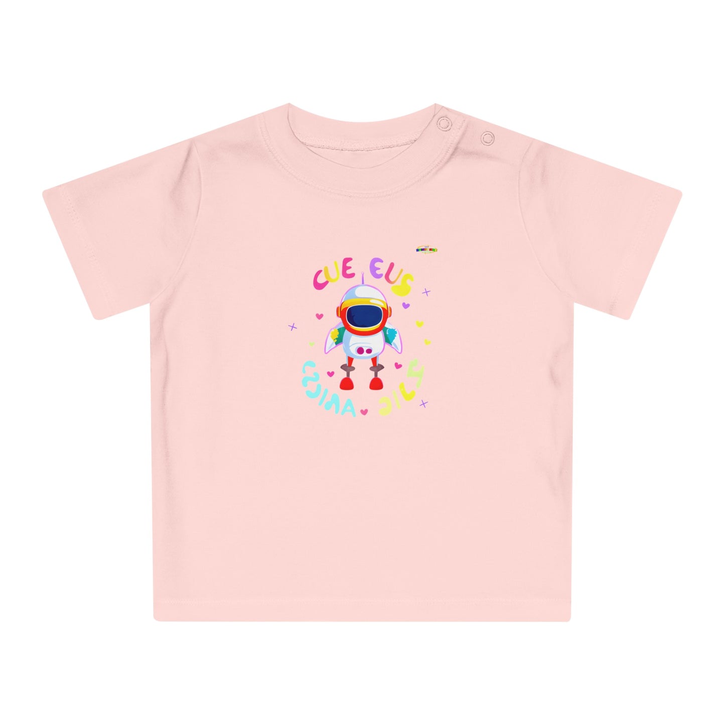 Cute Little Astronaut Baby T-Shirt-My Bright Side Clothing