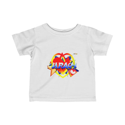 Borrowing Hearts Super Heart Hero Logo Infant Fine Jersey Tee--My Bright Side Clothing