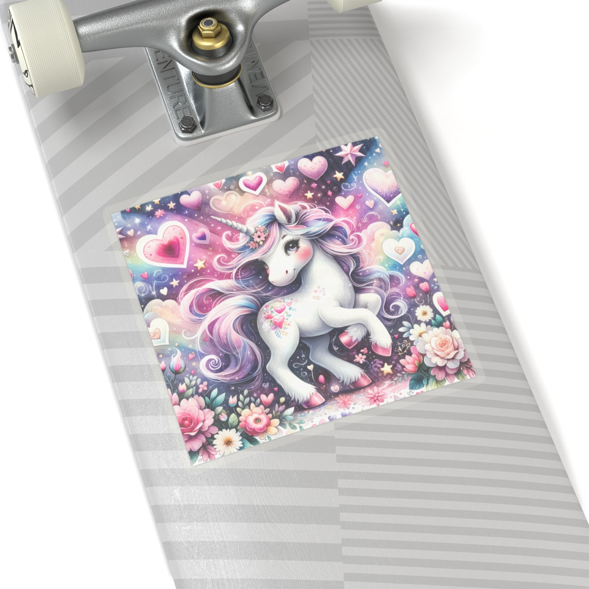 Magical Unicorn Love Kiss-Cut Sticker-My Bright Side Clothing