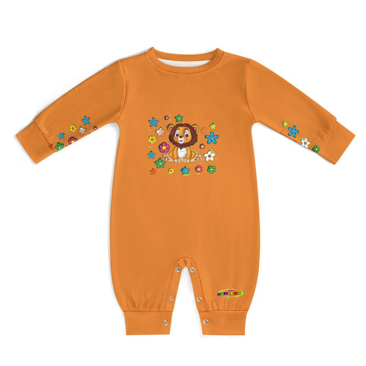 Cute Colourful Cartoon Lion Baby Romper-My Bright Side Clothing