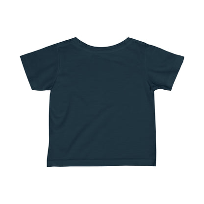 Born 2 Travel Logo Infant Fine Jersey Tee-MyBrightSideClothing