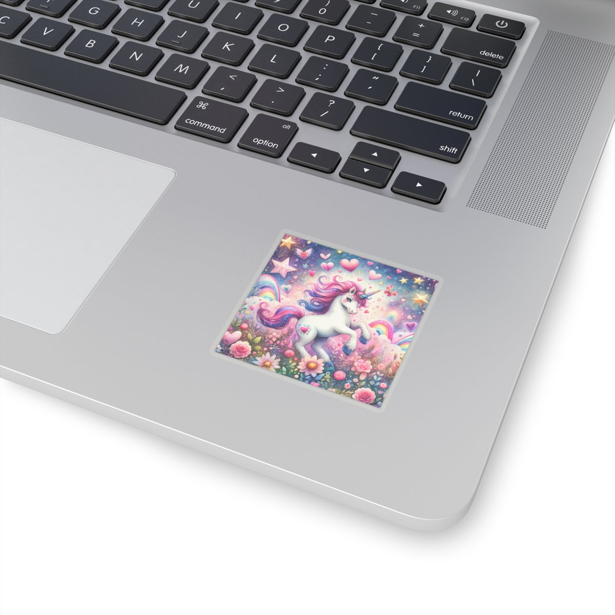 Magical Unicorn Love Kiss-Cut Sticker-My Bright Side Clothing