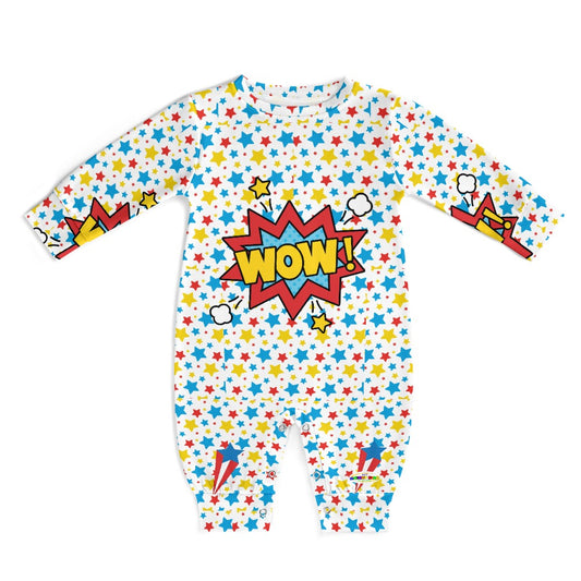 Superhero Theme Baby Romper-My Bright Side Clothing