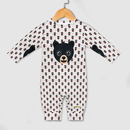 Cute Baby Black Bear Baby Romper-My Bright Side Clothing