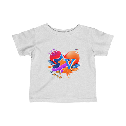 Cute Super Loved Infant Fine Jersey Tee-My Bright Side Clothing