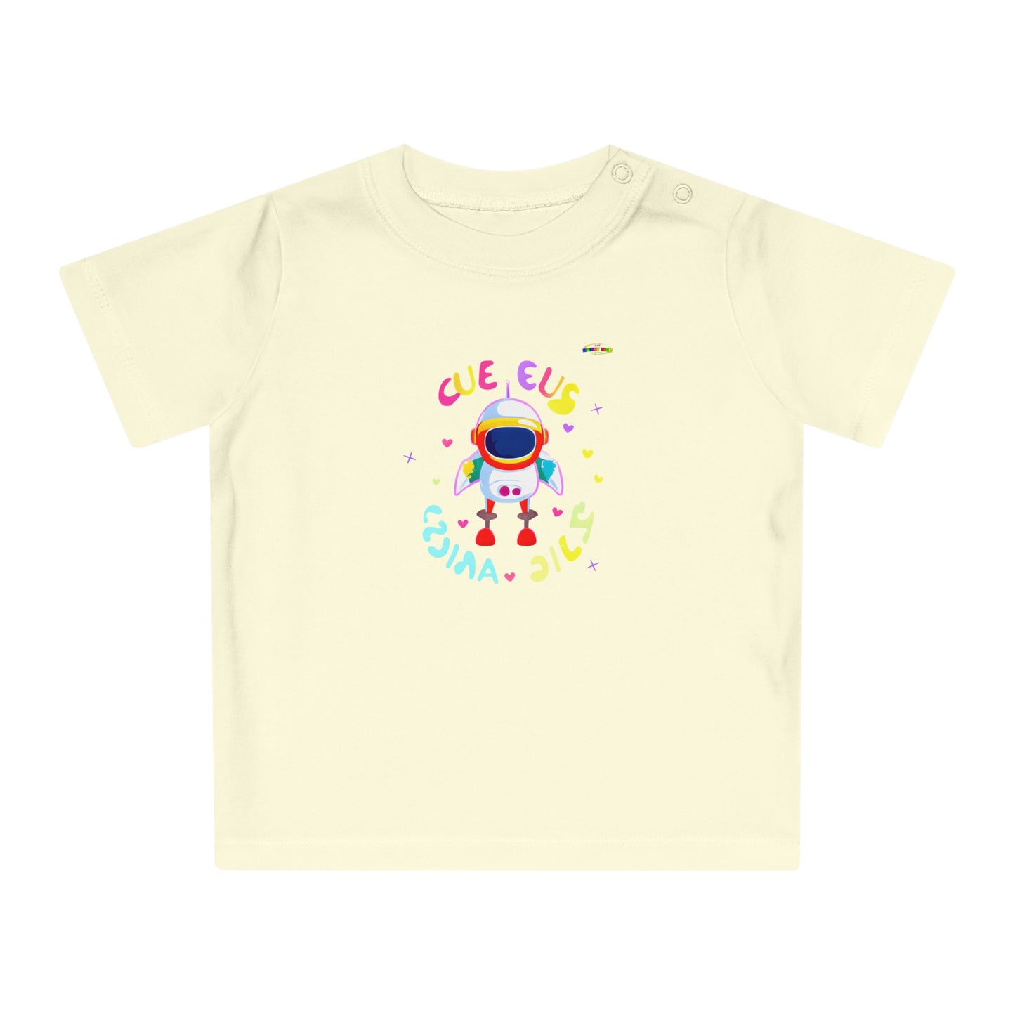 Cute Little Astronaut Baby T-Shirt-My Bright Side Clothing