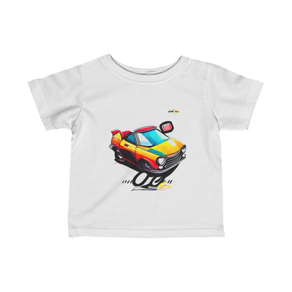 Cute Classic Car Infant Fine Jersey Tee  My Bright Side Clothing