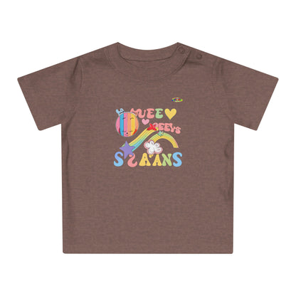 Groovy Rainbow Music Logo Baby T-Shirt--My Bright Side Clothing