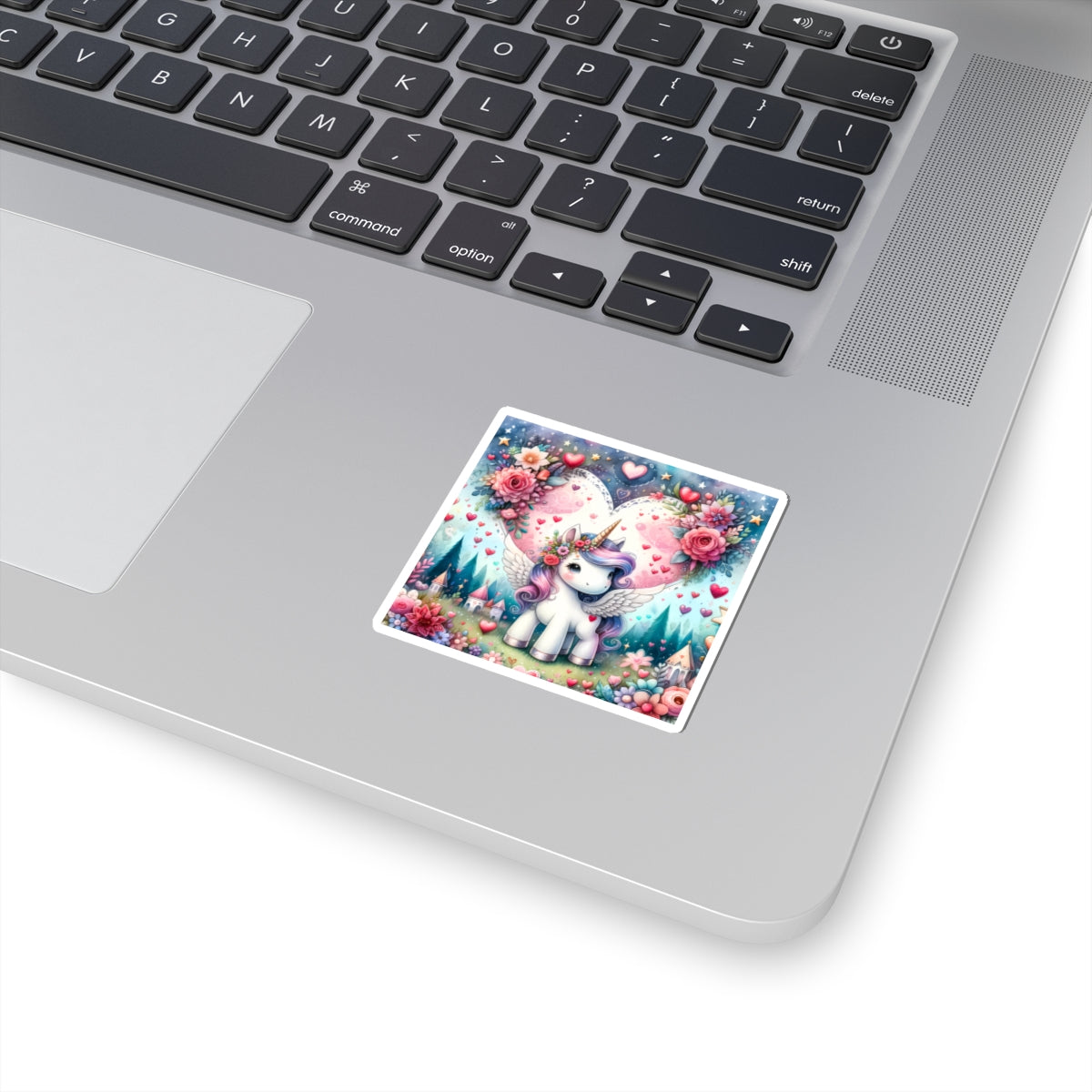 Magical Unicorn Love Kiss-Cut Sticker-My Bright Side Clothing