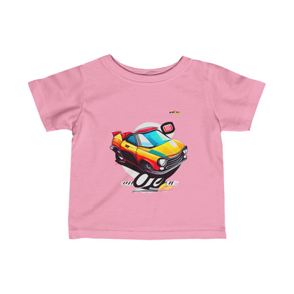 Cute Classic Car Infant Fine Jersey Tee  My Bright Side Clothing