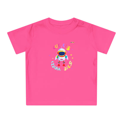 Cute Little Astronaut Baby T-Shirt-My Bright Side Clothing