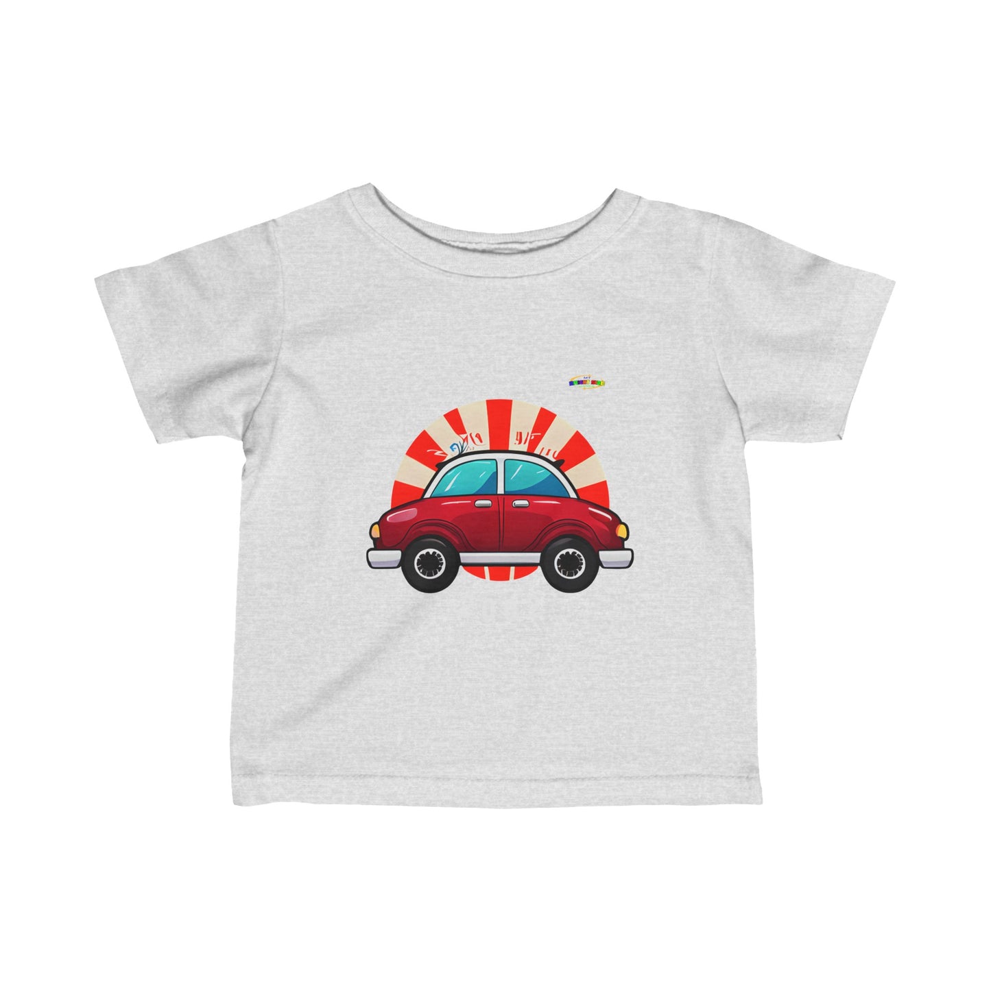 Cute Retro Classic Car Infant Fine Jersey Tee-My Bright Side Clothing