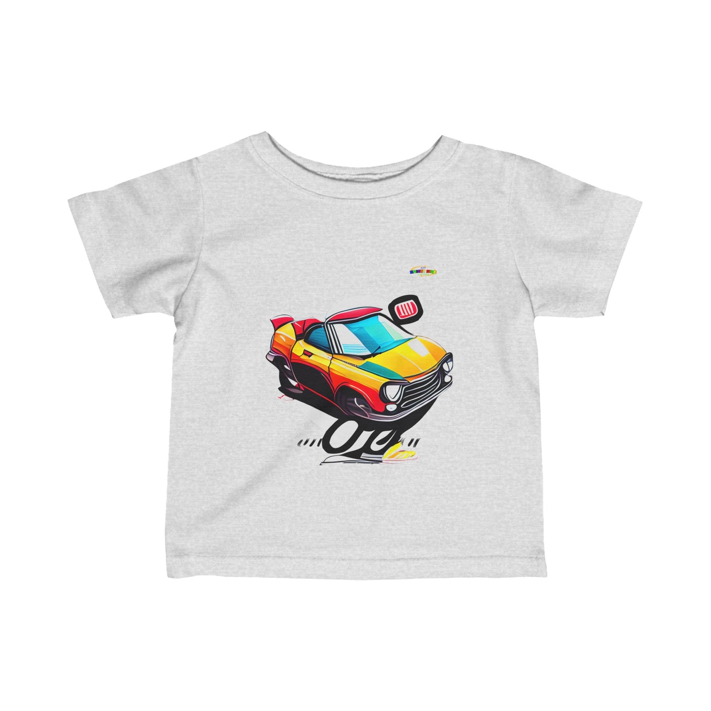 Cute Classic Car Infant Fine Jersey Tee  My Bright Side Clothing