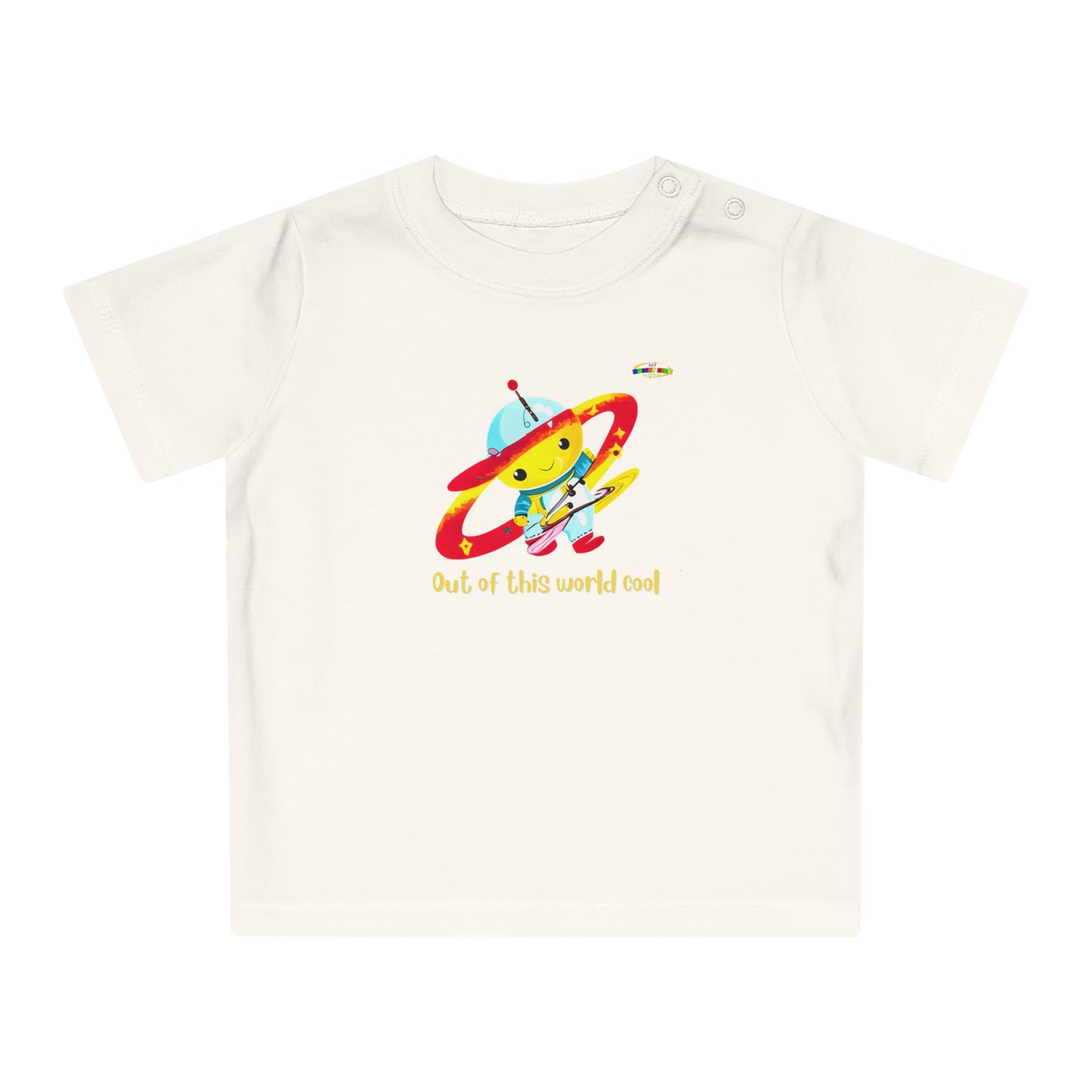 Cute Out of this world cool space boy graphic Baby T-Shirt-My Bright Side Clothing