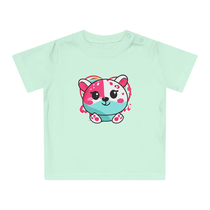 Cute Rainbow Love Bear Baby T-Shirt-My Bright Side Clothing