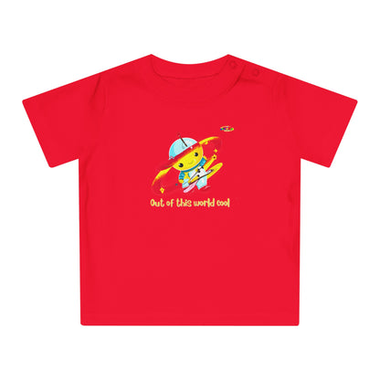 Cute Out of this world cool space boy graphic Baby T-Shirt-My Bright Side Clothing