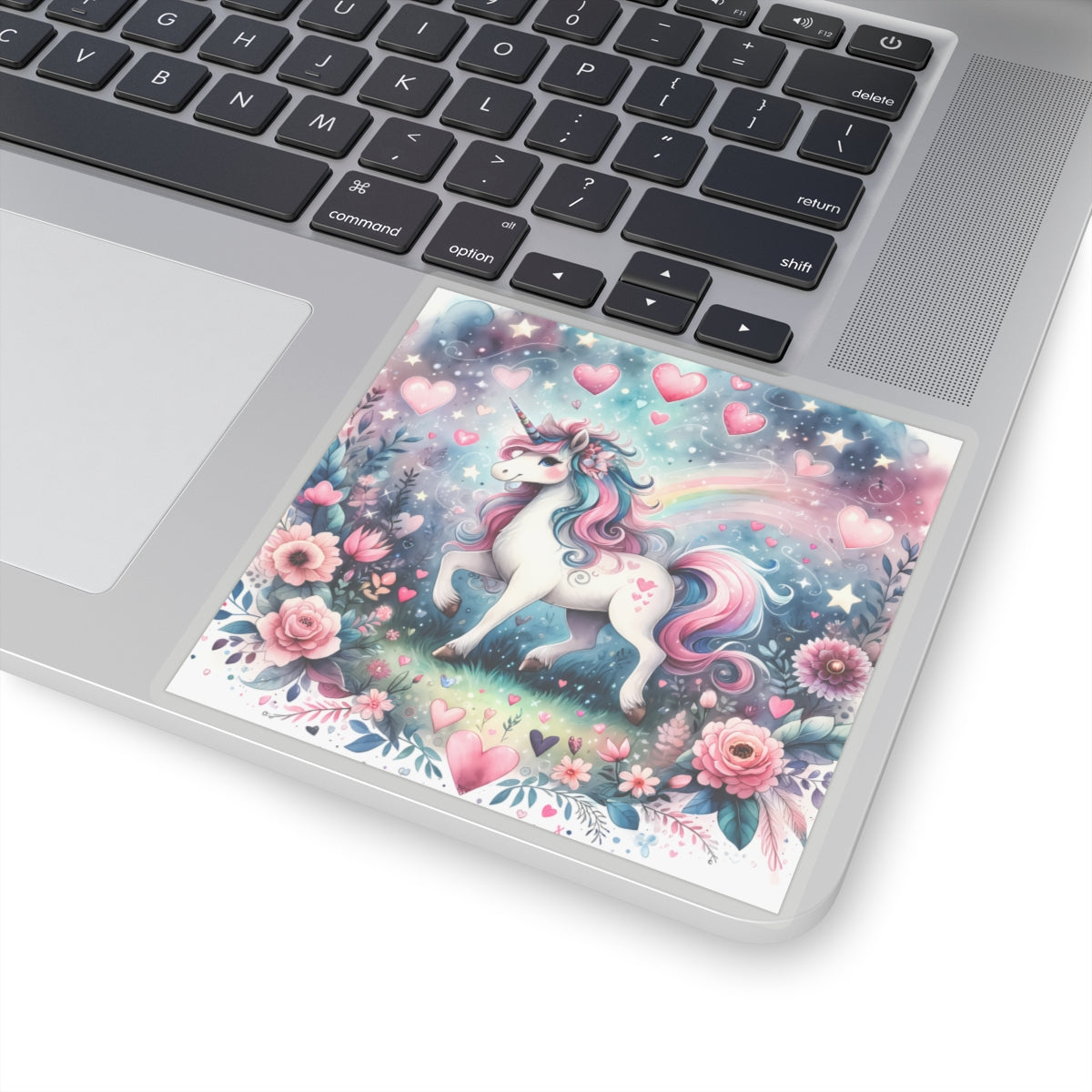 Magical Unicorn Love Kiss-Cut Sticker-My Bright Side Clothing