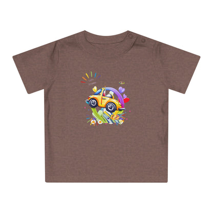 Cute Lets Cruise Car Graphic Baby T-Shirt-My Bright Side Clothing