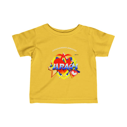 Borrowing Hearts Super Heart Hero Logo Infant Fine Jersey Tee--My Bright Side Clothing