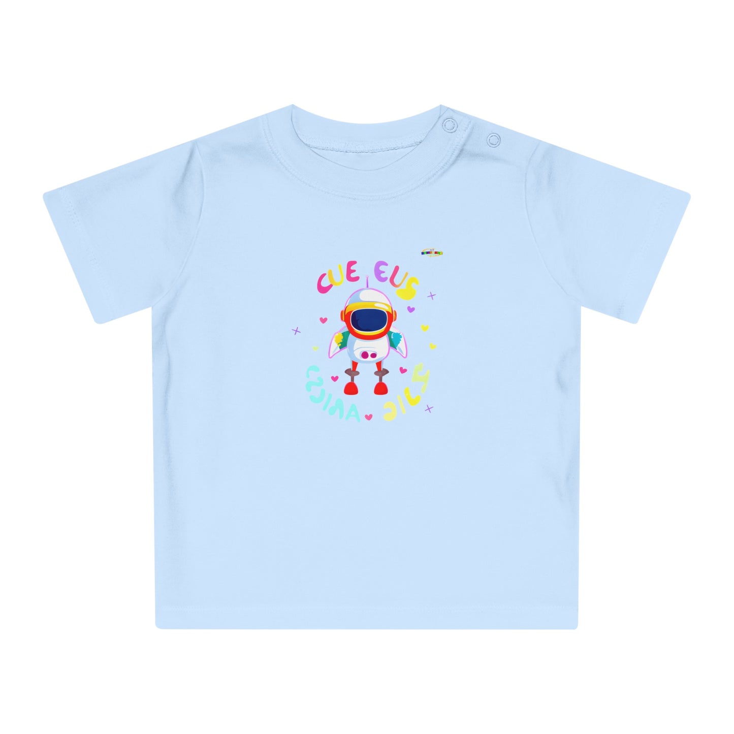 Cute Little Astronaut Baby T-Shirt-My Bright Side Clothing