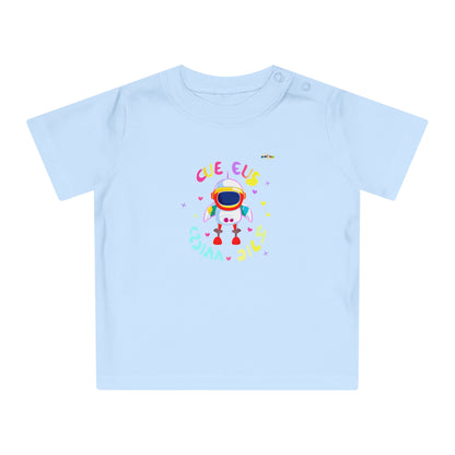 Cute Little Astronaut Baby T-Shirt-My Bright Side Clothing