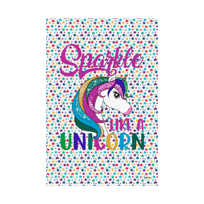 Sparkle Like A Unicorn Matte Vertical Poster-My Bright Side Clothing