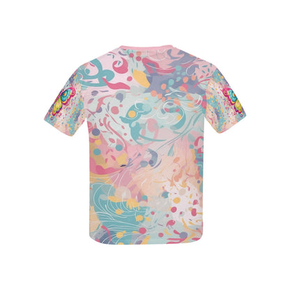 Beautiful Butterfly Abstract Children's T-shirt-My Bright Side Clothing