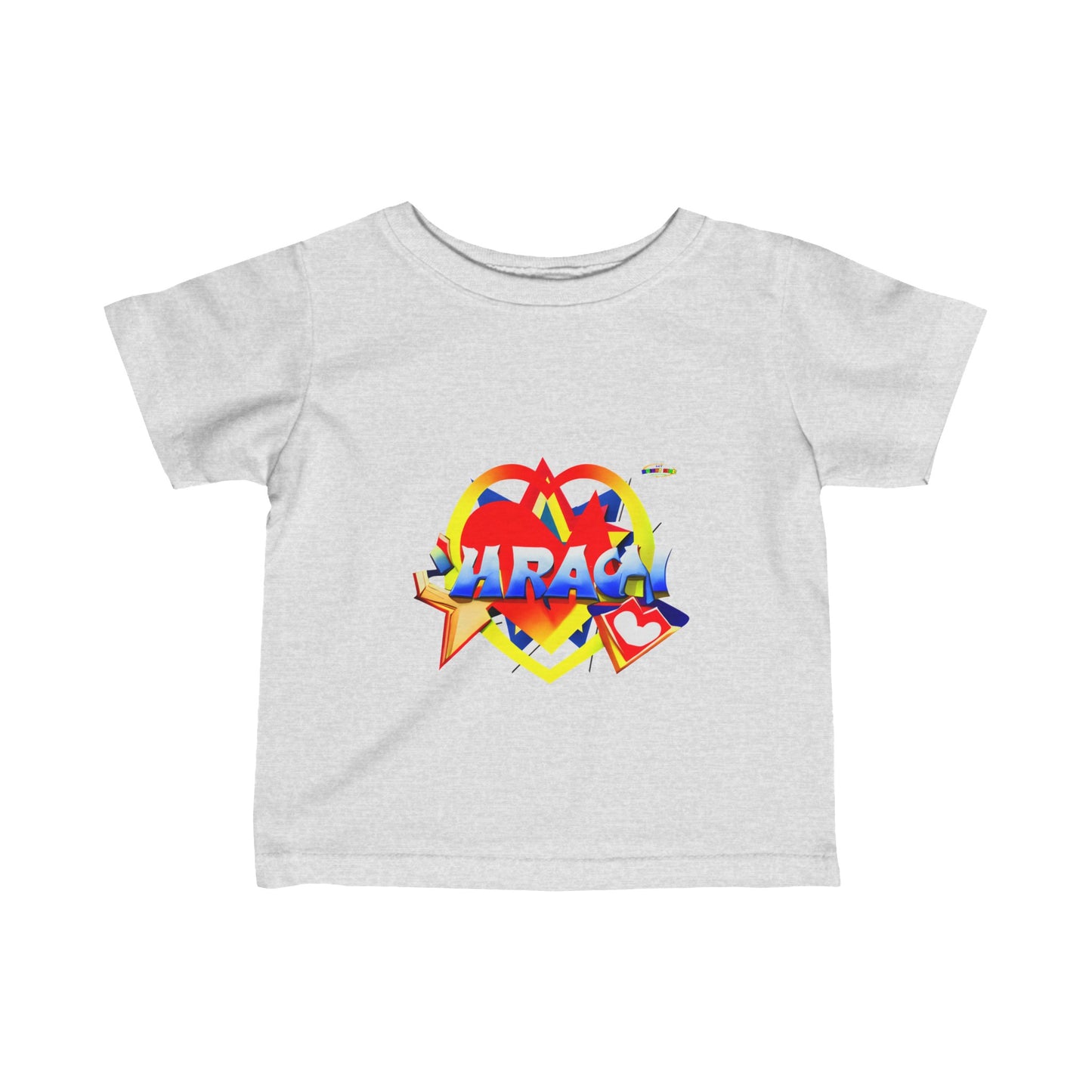 Borrowing Hearts Super Heart Hero Logo Infant Fine Jersey Tee--My Bright Side Clothing