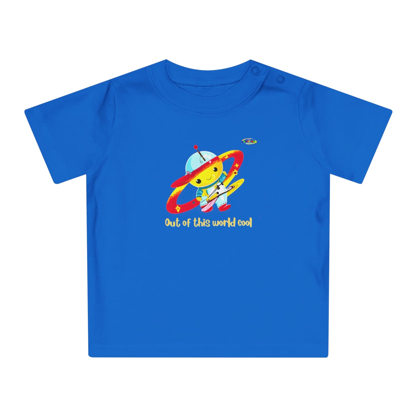 Cute Out of this world cool space boy graphic Baby T-Shirt-My Bright Side Clothing