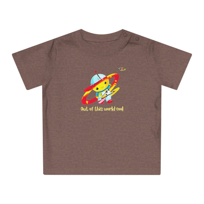 Cute Out of this world cool space boy graphic Baby T-Shirt-My Bright Side Clothing