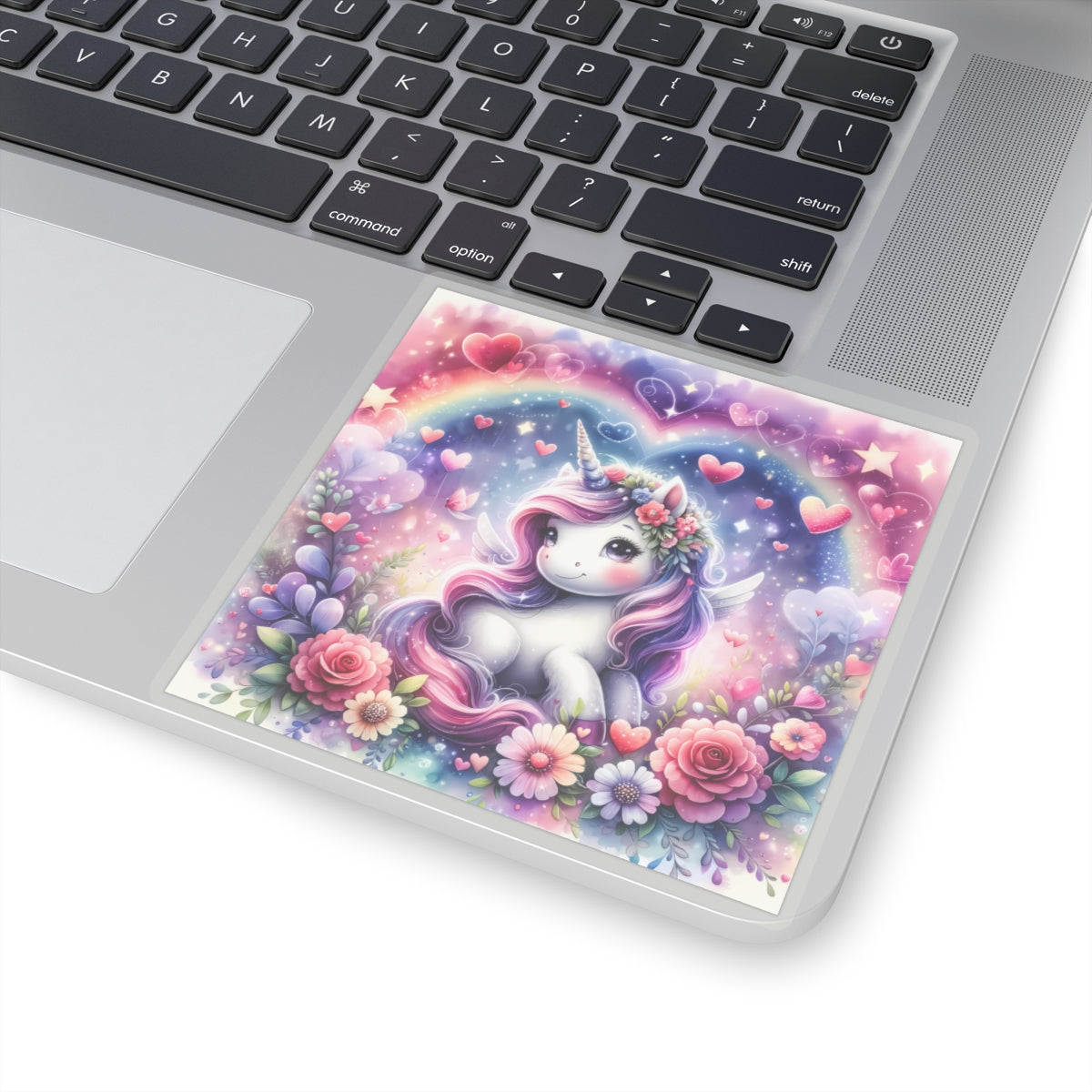 Magical Unicorn Love Kiss-Cut Sticker-My Bright Side Clothing