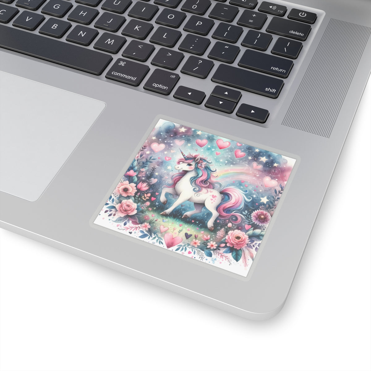 Magical Unicorn Love Kiss-Cut Sticker-My Bright Side Clothing