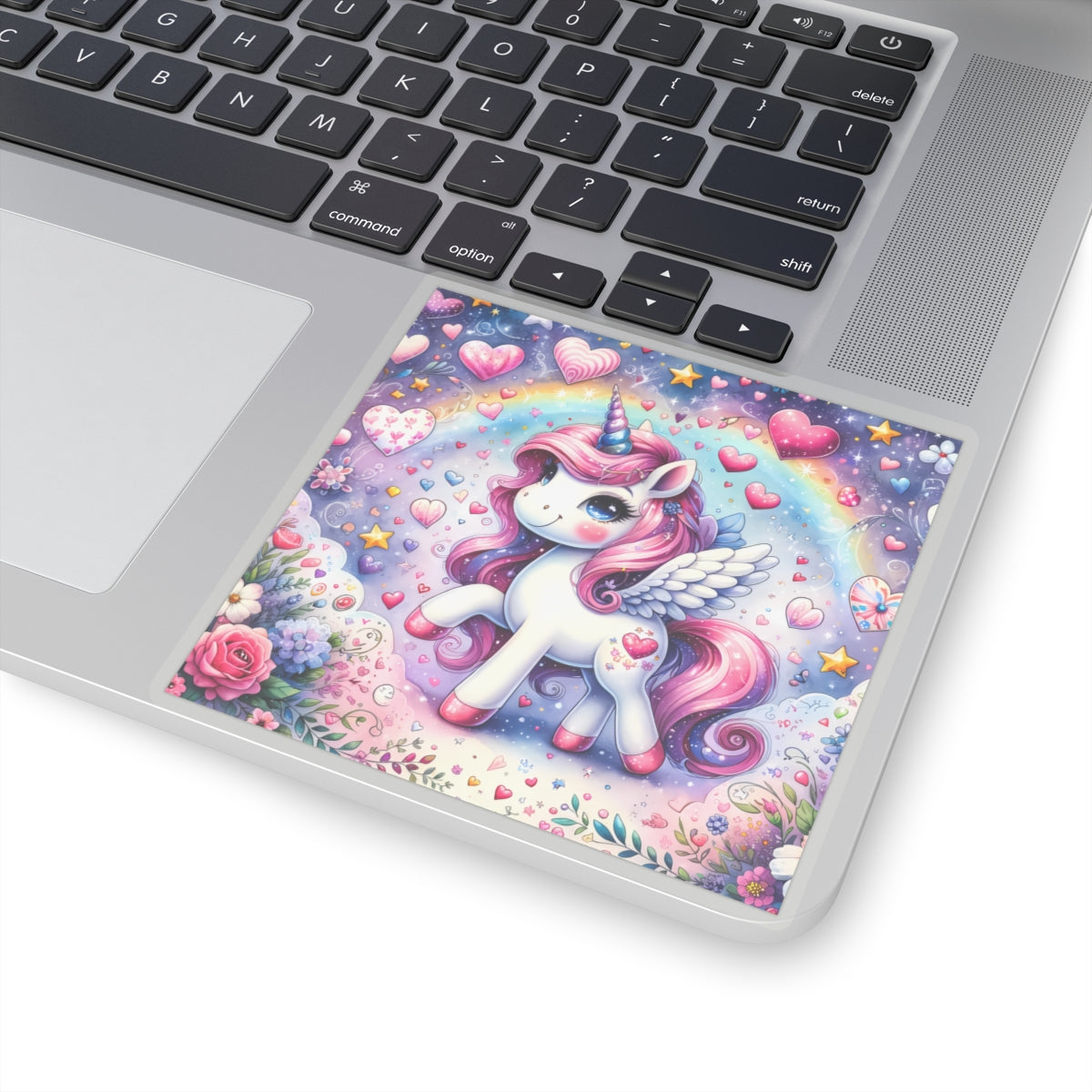 Magical Unicorn Love Kiss-Cut Sticker-My Bright Side Clothing