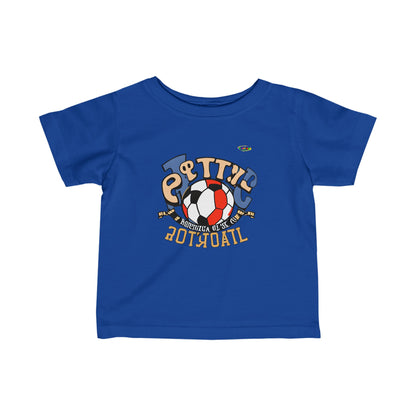 Cute Soccer logo Infant Fine Jersey Tee-My Bright Side Clothing