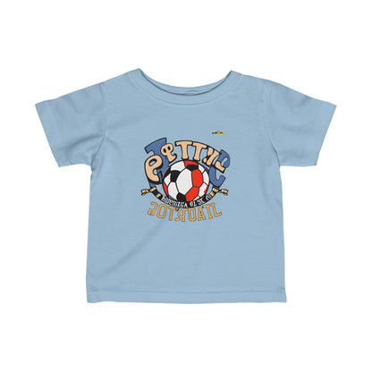 Cute Soccer logo Infant Fine Jersey Tee-My Bright Side Clothing