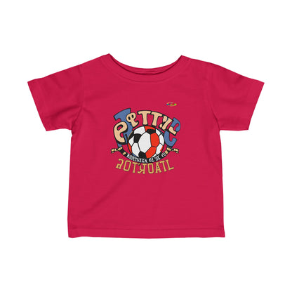 Cute Soccer logo Infant Fine Jersey Tee-My Bright Side Clothing