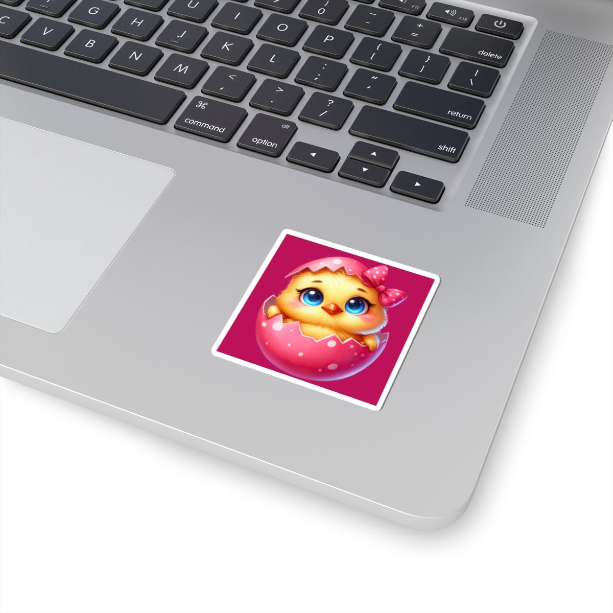 Cute and Sweet Little Chick Easter Egg -Kiss-Cut Sticker-My Bright Side Clothing