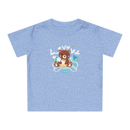 Cute Love Bear Baby T-Shirt-My Bright Side Clothing