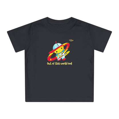 Cute Out of this world cool space boy graphic Baby T-Shirt-My Bright Side Clothing