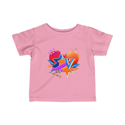 Cute Super Loved Infant Fine Jersey Tee-My Bright Side Clothing